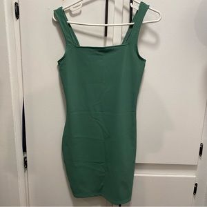 Green Bodycon dress size Medium for cotton on